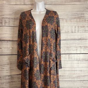 LIQUIDATION SALE Longsleeve Open Front Sarah Cardigan w/Pockets | Small